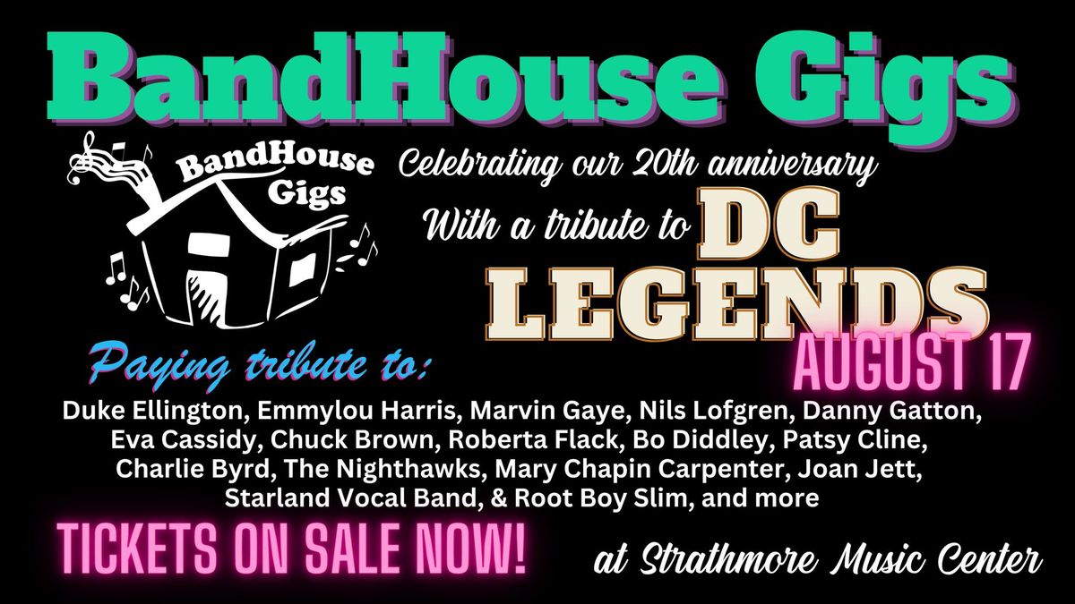 BandHouse Gigs 20th Anniversary Show