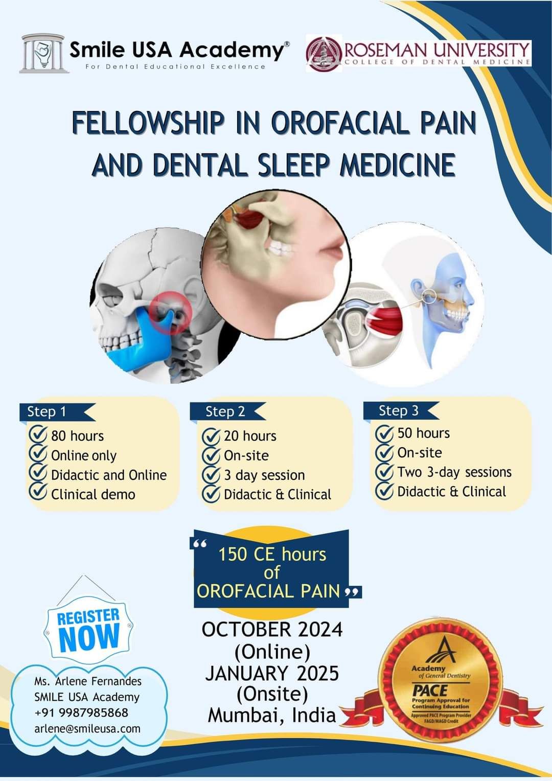 11th International Global Fellowship in Orofacial Pain & Dental Sleep Medicine