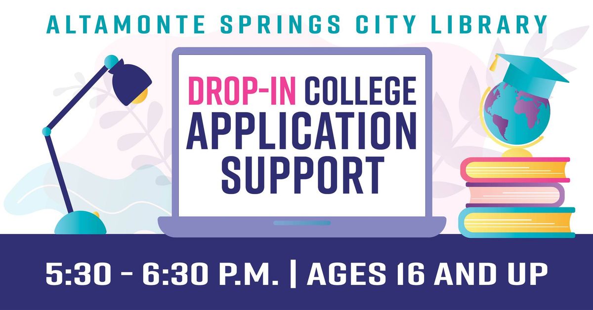 Drop-In College Application Support