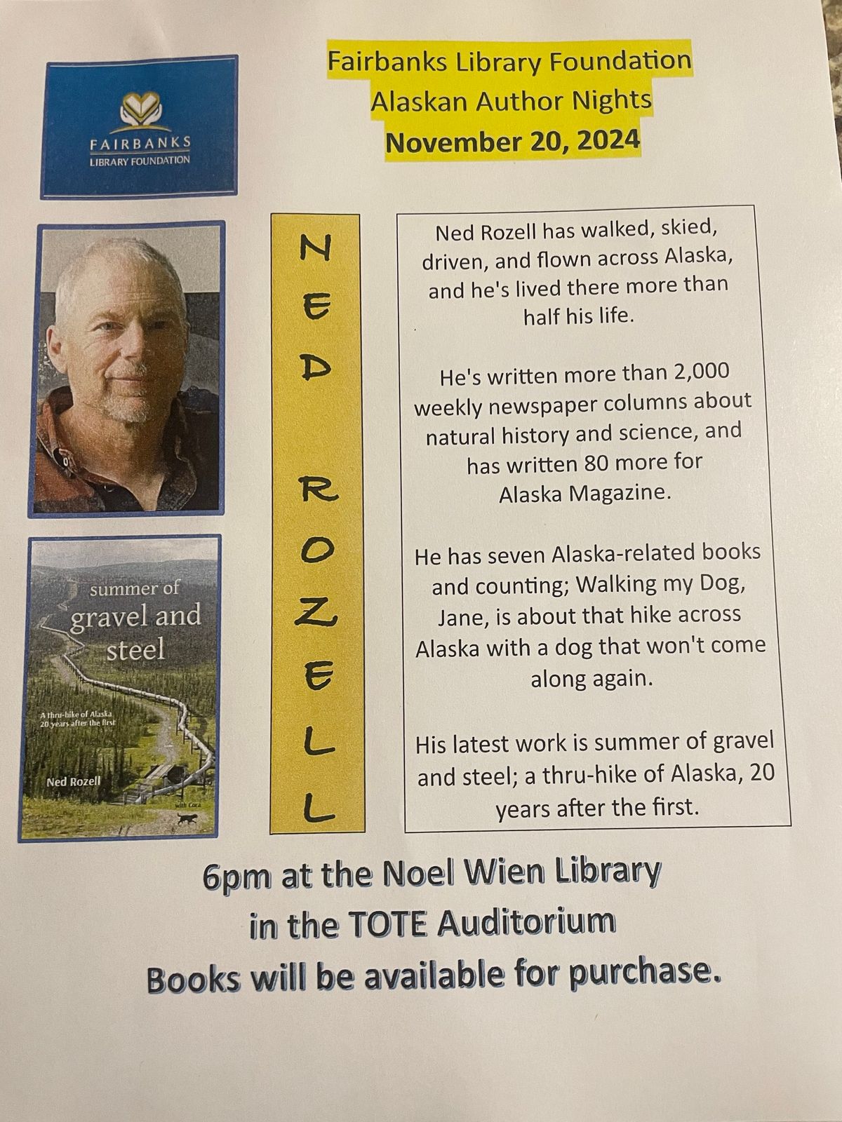 Author Night with Ned Rozell