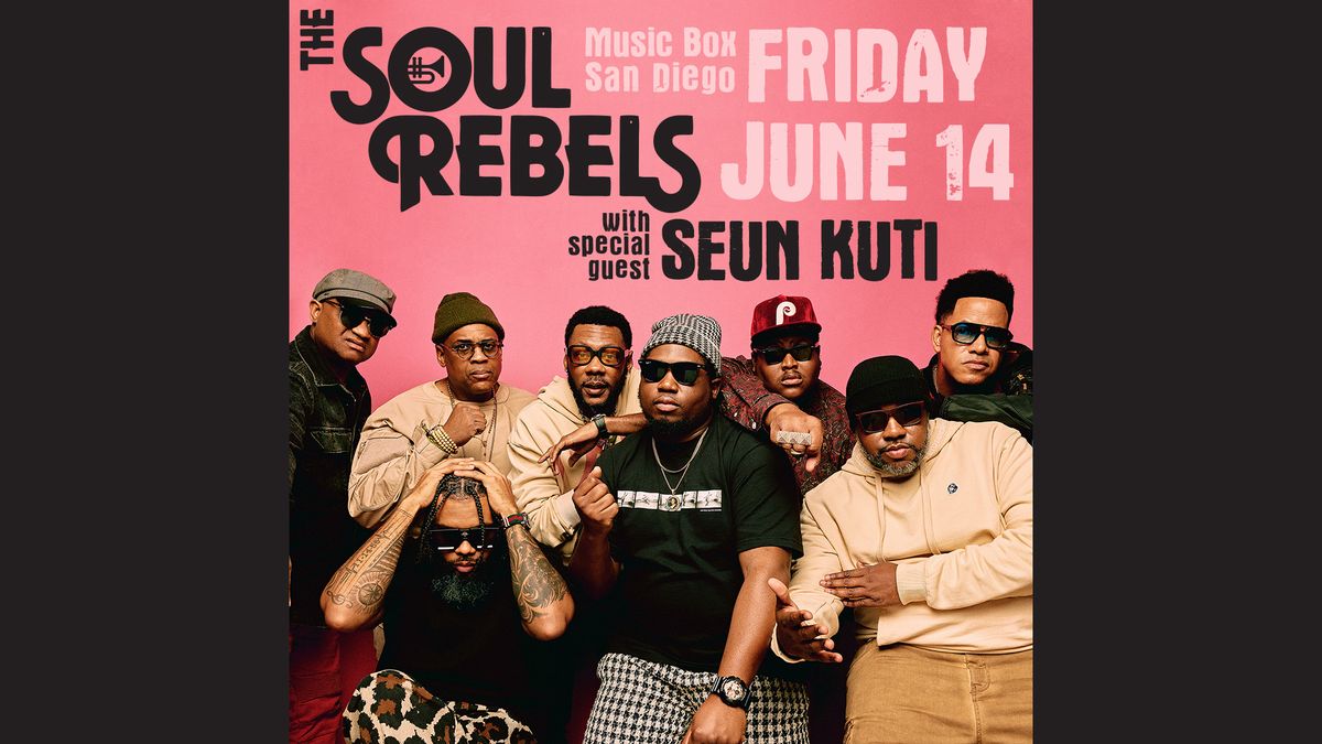 The Soul Rebels with special guest Seun Kuti