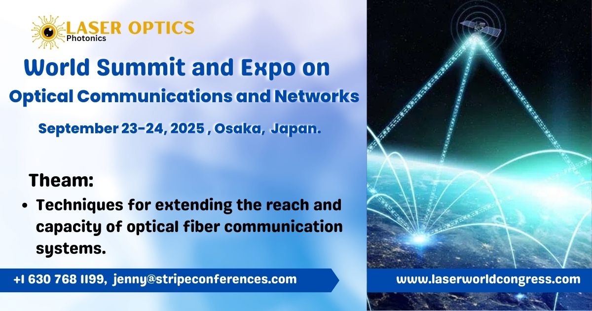 World Summit and Expo on Optical Communications and Networks