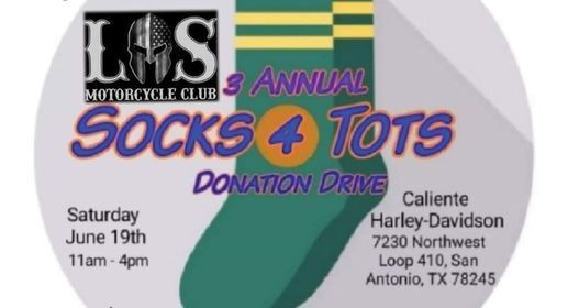 3rd Annual Socks 4 Tots Donation Drive