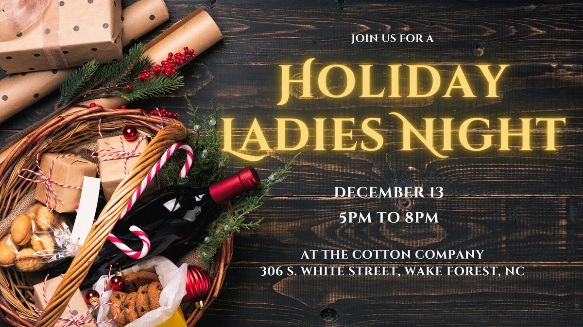 A Holiday Ladies Night \u2014 Mulled Wine, Stylist Consultation, Embroidery and Permanent Jewelry \ud83c\udf77\ud83c\udf1f