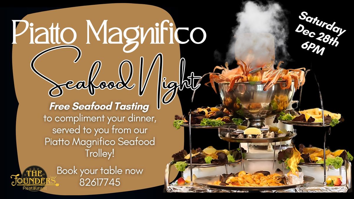 Free \ud83d\udda4\u2b50\ufe0f Piatto Magnifico Seafood Trolley 