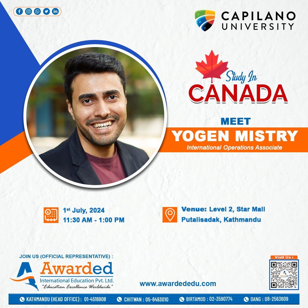 Study In Canada \ud83c\udde8\ud83c\udde6 - Meet Yogen Mistry from Capilano University