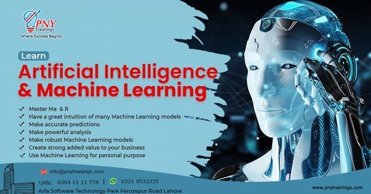 Learn Artificial Intelligence & Machine Learning