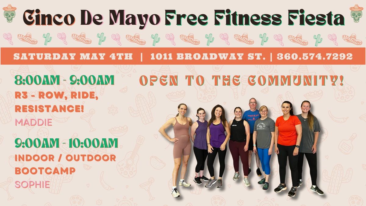 Cinco De Mayo Free Fitness Fiesta!