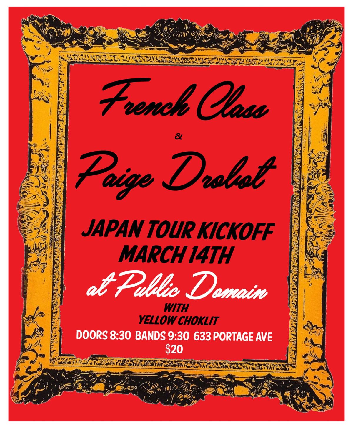 JAPAN TOUR KICKOFF SHOW at Public Domain  