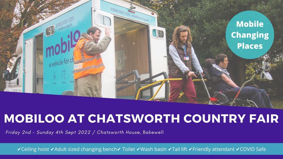 Mobiloo at Chatsworth Country Fair 2022, Chatsworth House, Bakewell, 2 ...