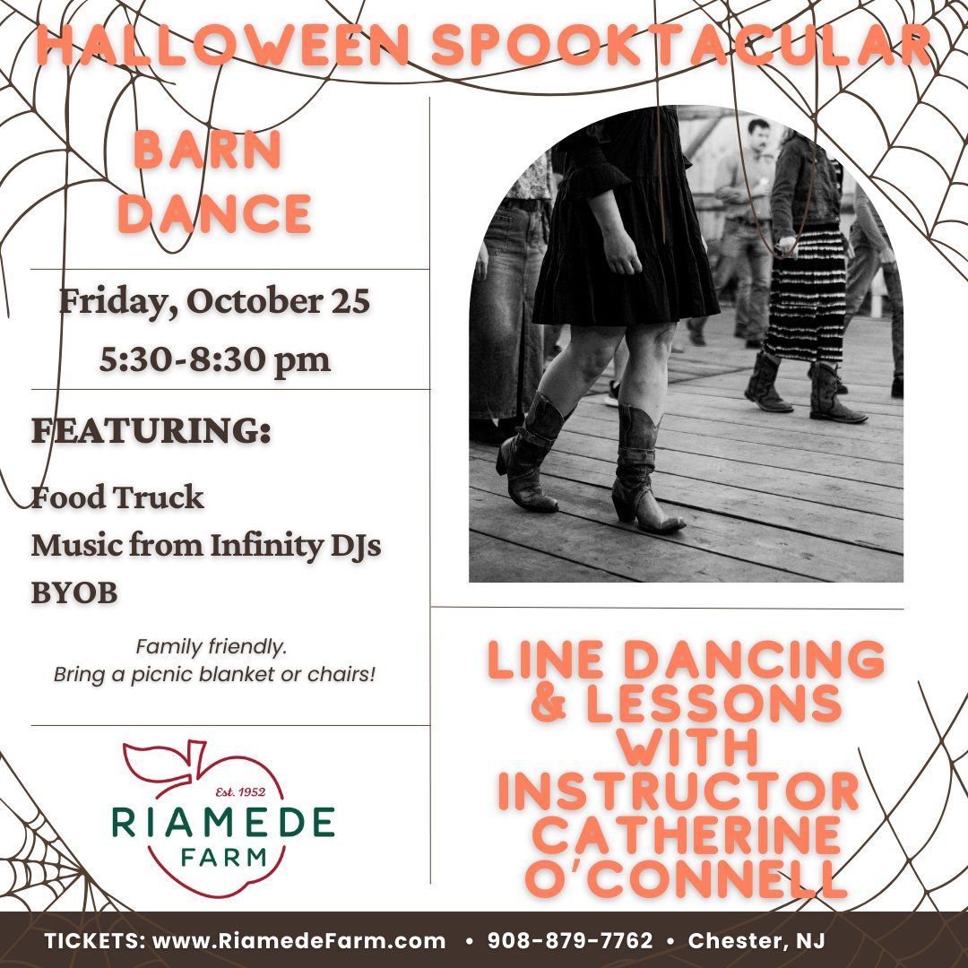 Halloween Line Dancing at Riamede Farm