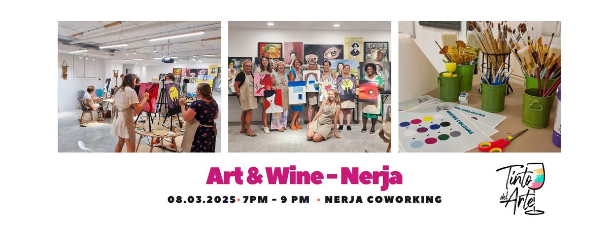 Art & Wine Women's Day Special - Nerja - 8 March 2025