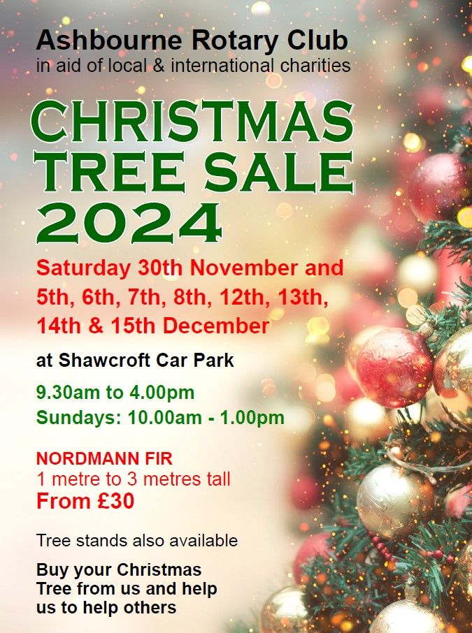 Ashbourne Charity Christmas Tree Sale