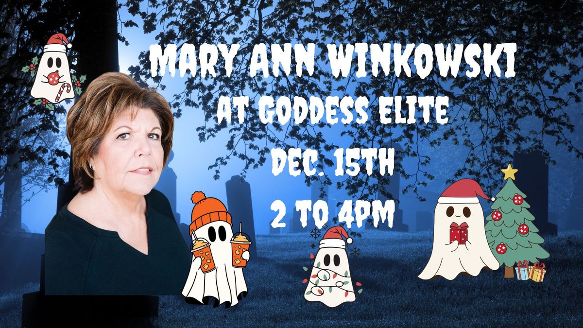 Mary Ann Winkowski Author Meet & Greet