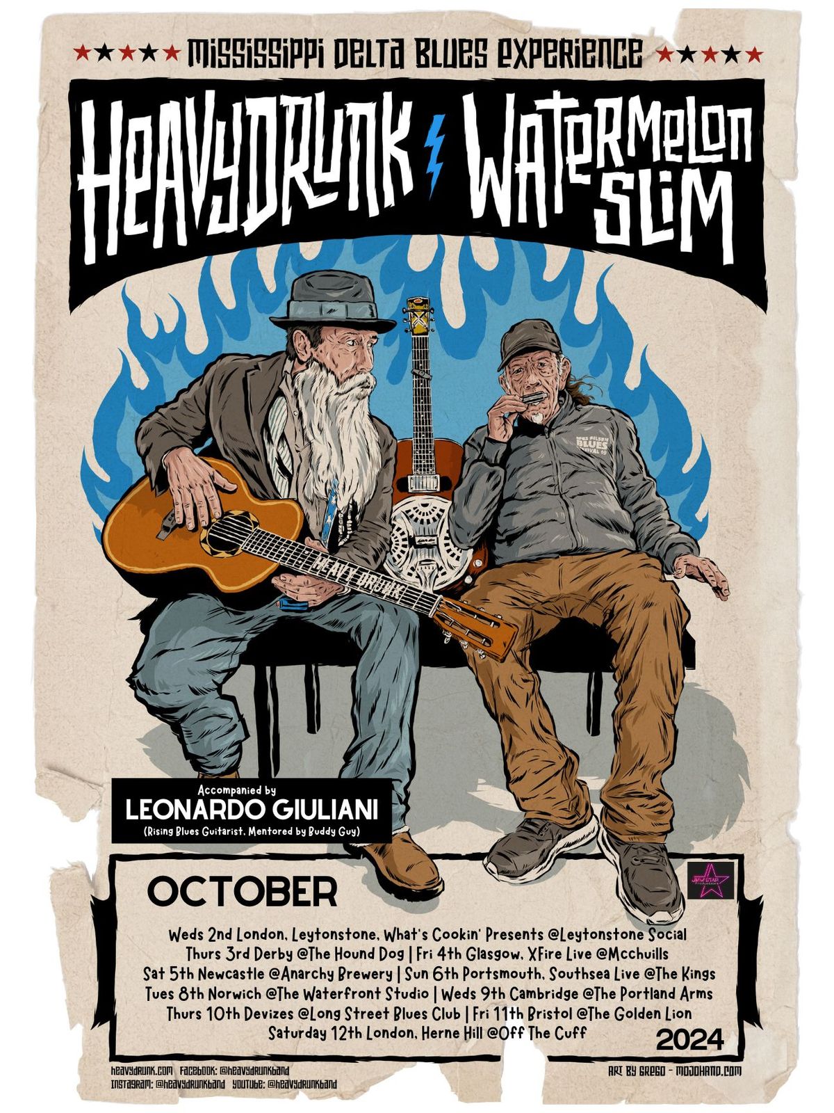 Heavy Drunk + Watermelon Slim + Leonardo Giuliani