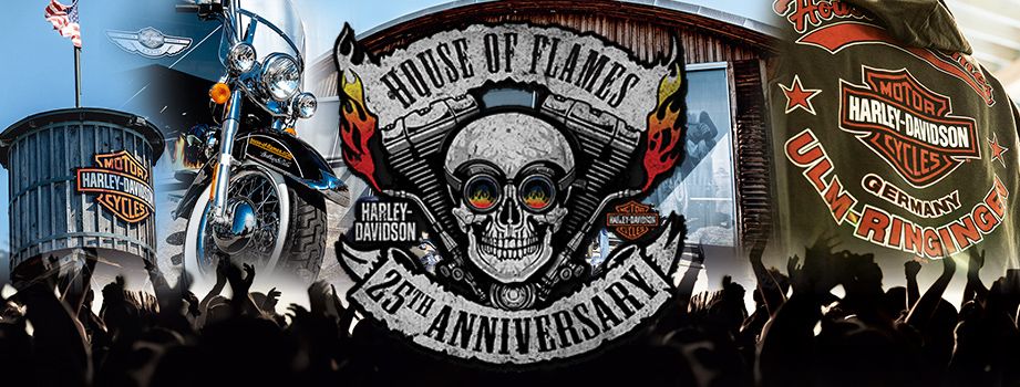 25th Anniversary Party im House of Flames Harley-Davidson Ulm