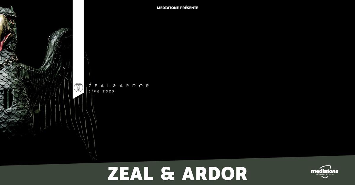 ZEAL & ARDOR en concert \u00e0 La Rayonne