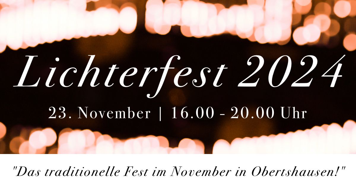 Lichterfest 2024 in Obertshausen