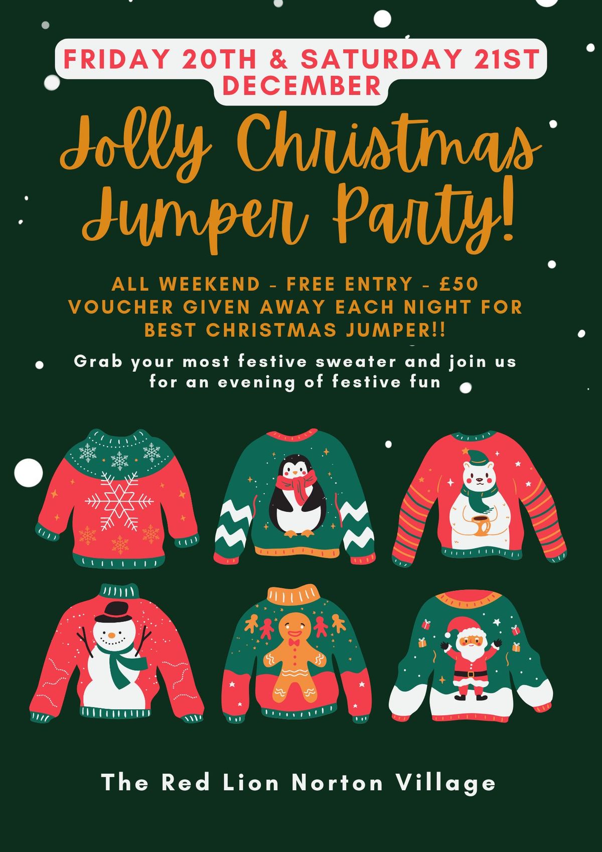 Jolly Jumper Christmas Party weekend!! 