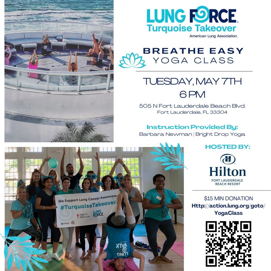 Breathe Easy Yoga at the Hilton Fort Lauderdale Beach Resort