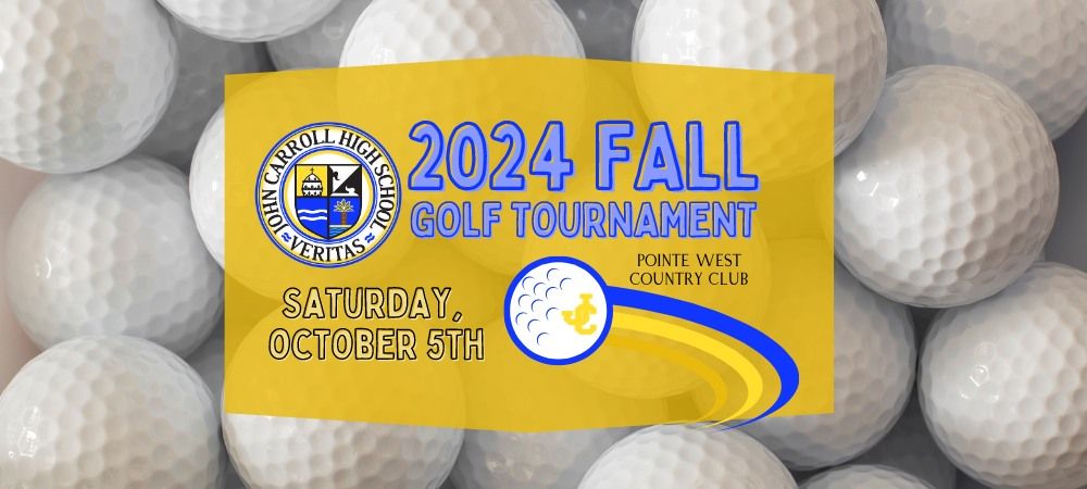 John Carroll High School Fall Golf Tournament