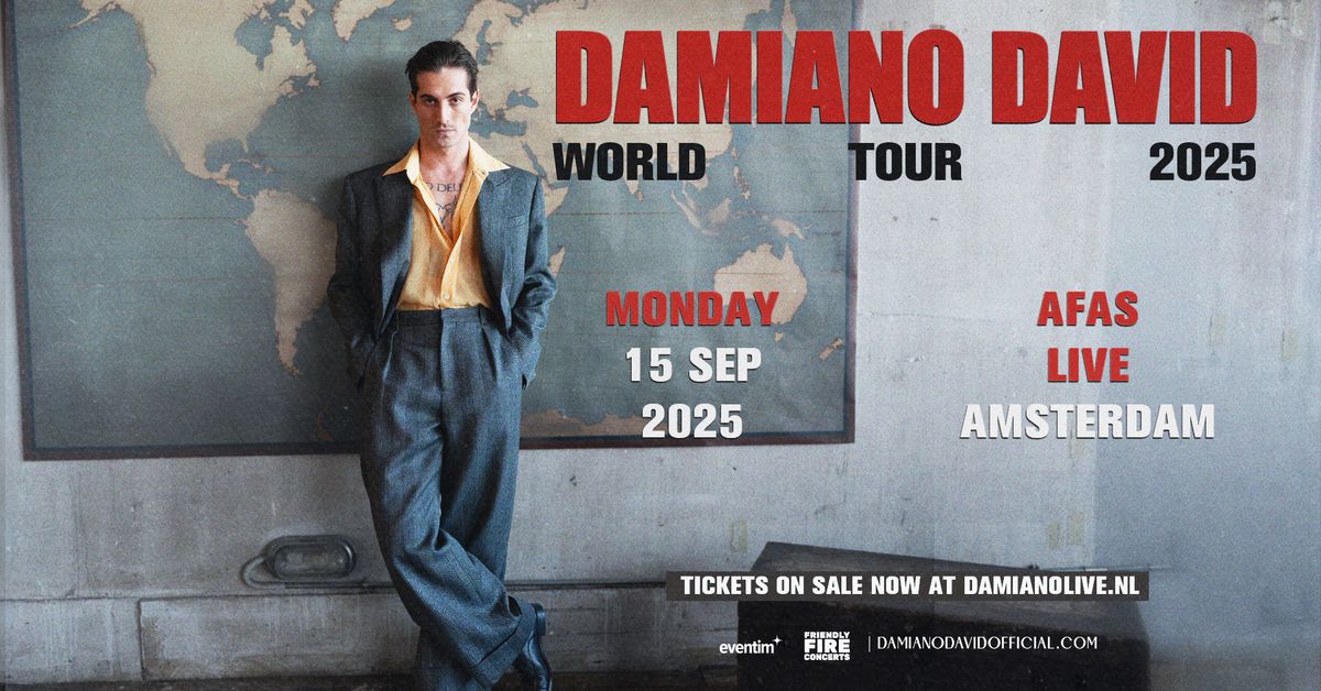 Damiano David \u2022 AFAS Live