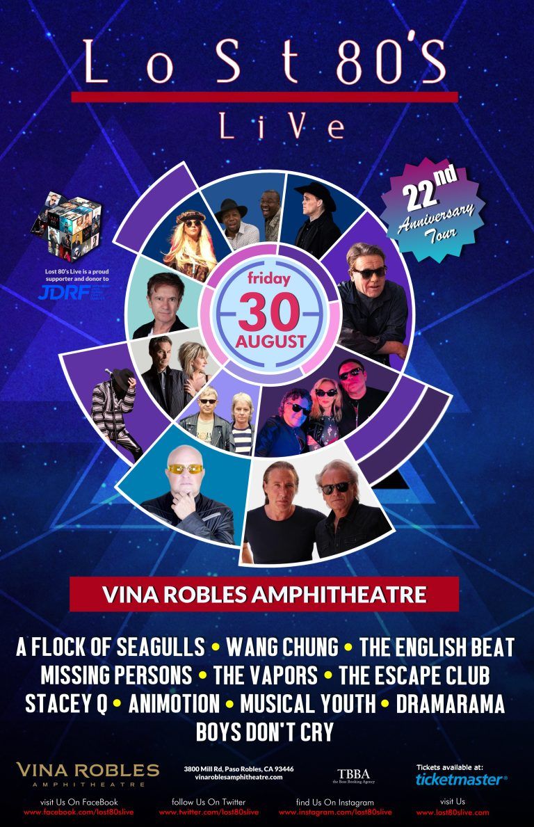 Lost 80s Live at Vina Robles Amphitheatre