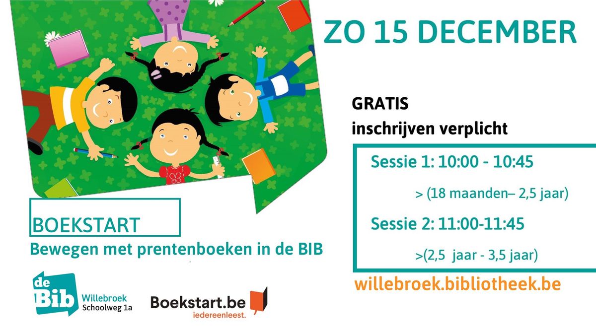 Boekstart sessie :: "Bewegen met prentenboeken"