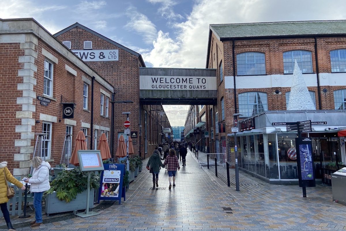 Day Trip to Gloucester Quays & Christmas Market