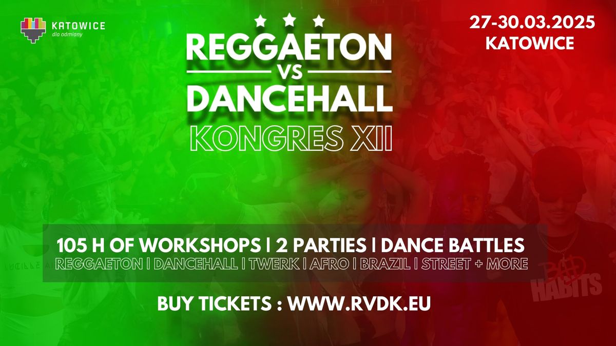 Reggaeton vs Dancehall Kongres XII