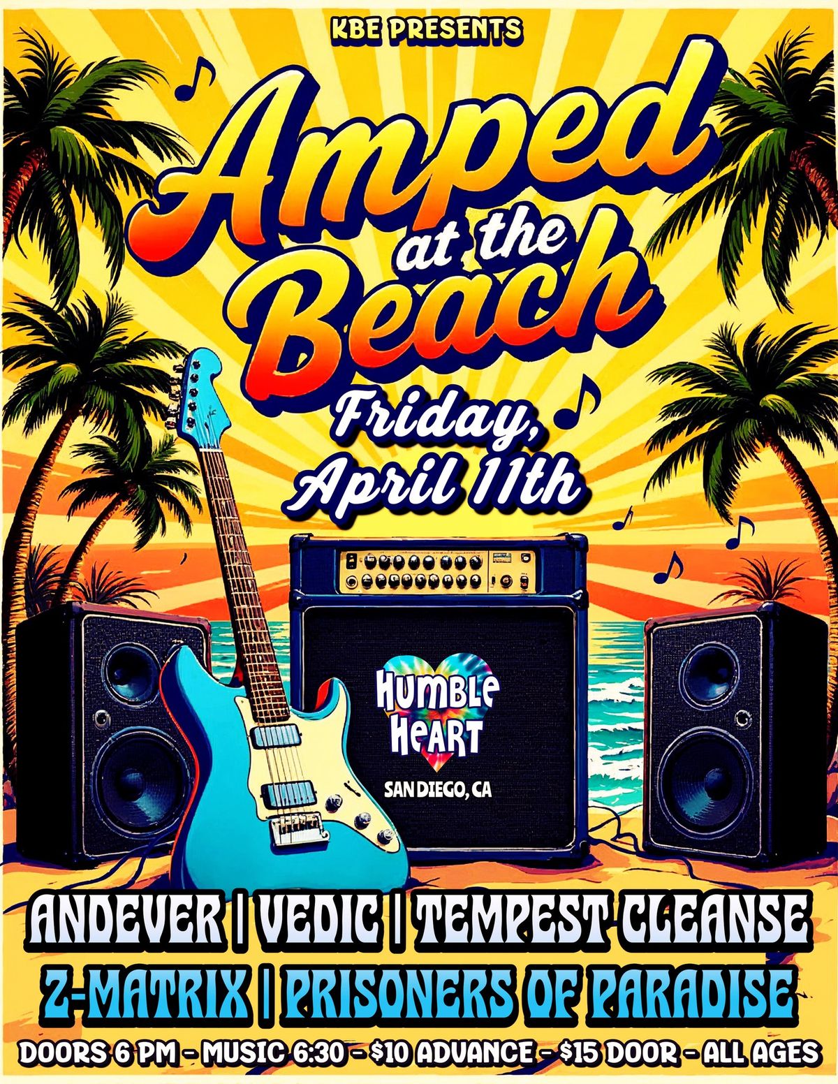 AMPED AT THE BEACH 2025!