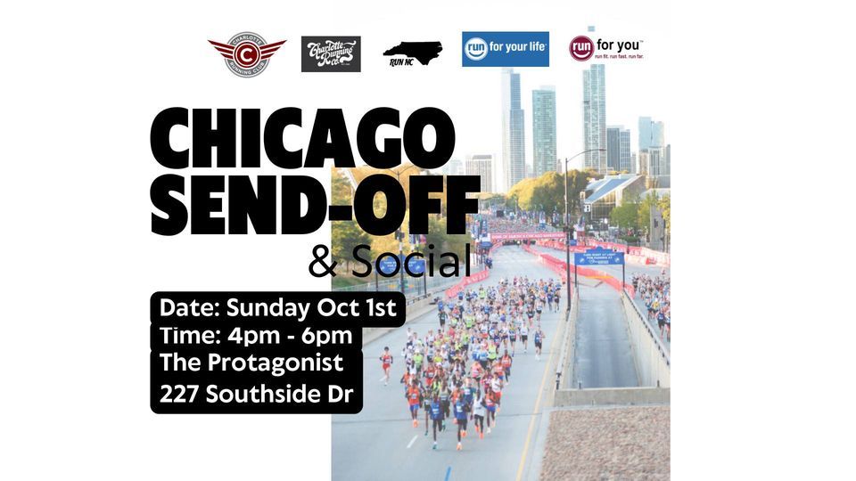 Chicago Marathon Send Off & Social