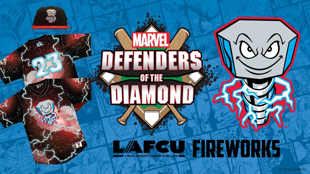 Marvel Defenders of the Diamond & LAFCU Fireworks