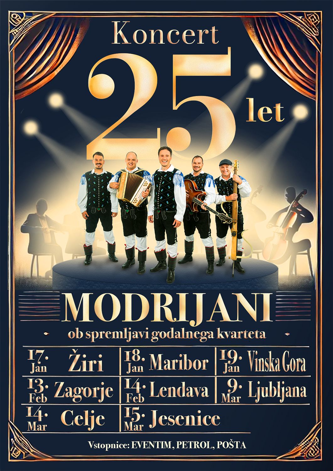 Modrijani 25 LET - MARIBOR