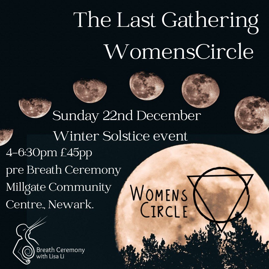 Womens circle final gathering Newark-on-trent