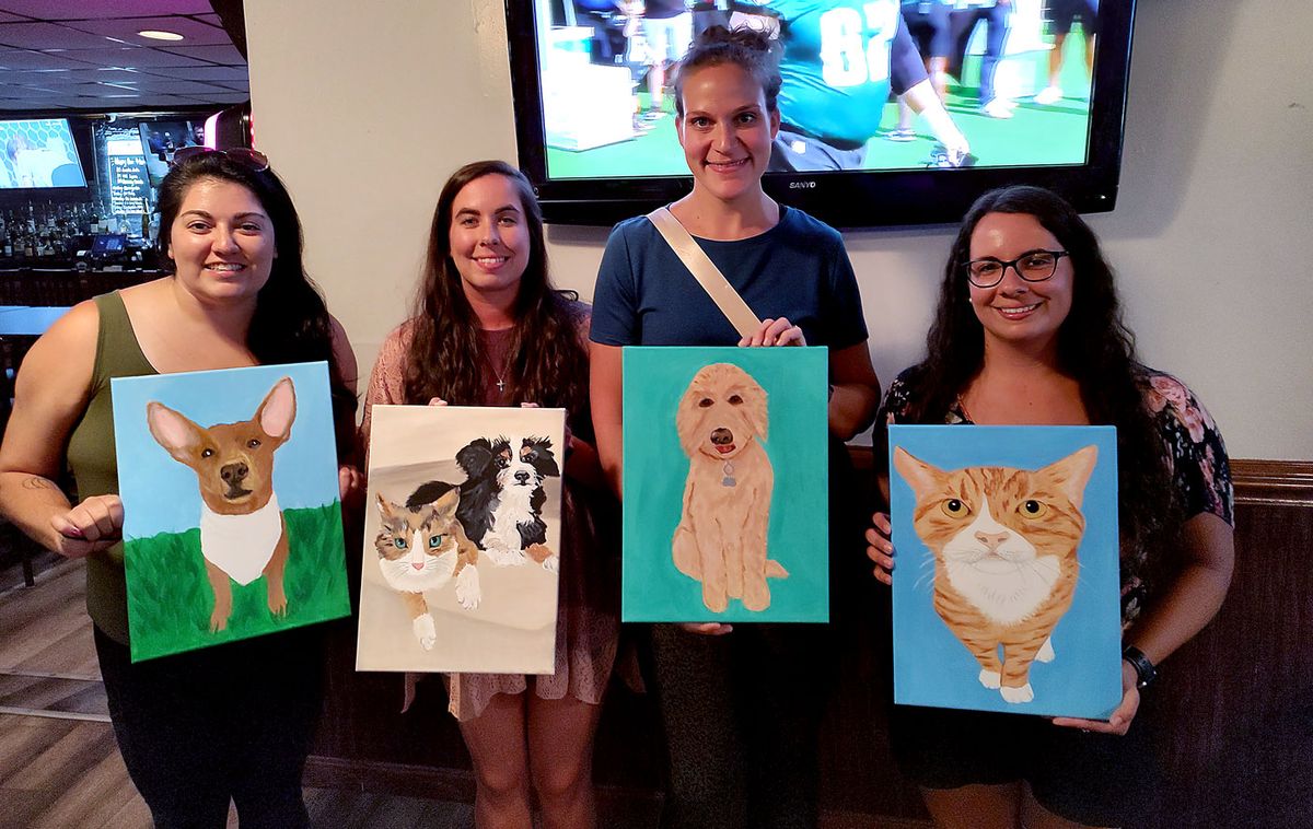 Paint Your Pet Night at the Copper Pub 