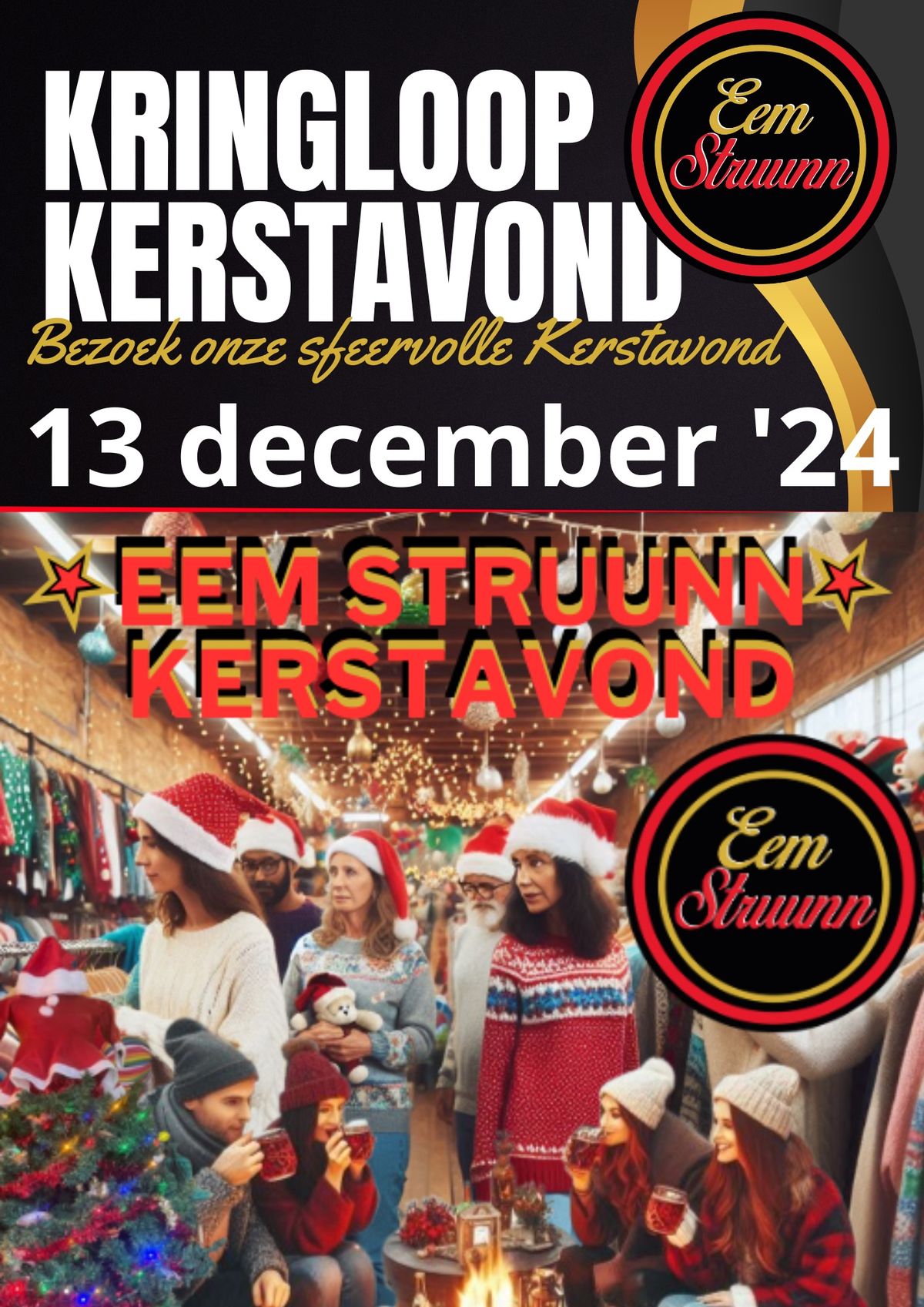 Kerstavond bij Eem Struunn (13 dec.)