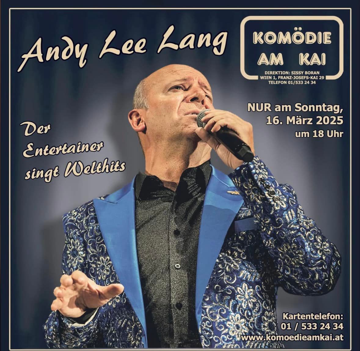 Andy Lee Lang - "The Voice" - der Entertainer singt Welthits