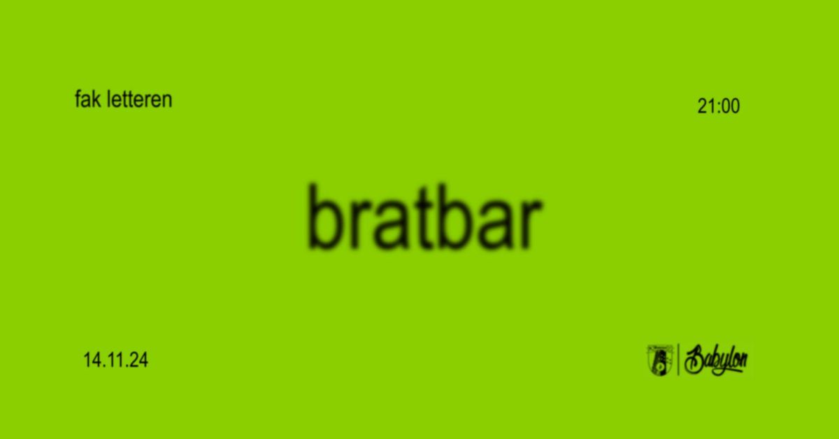 Bratbar