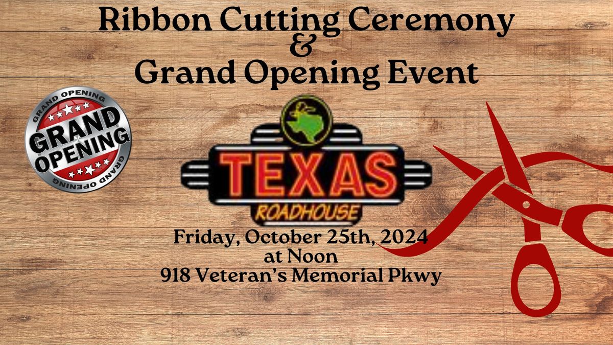 Texas Roadhouse Ribbon Cutting