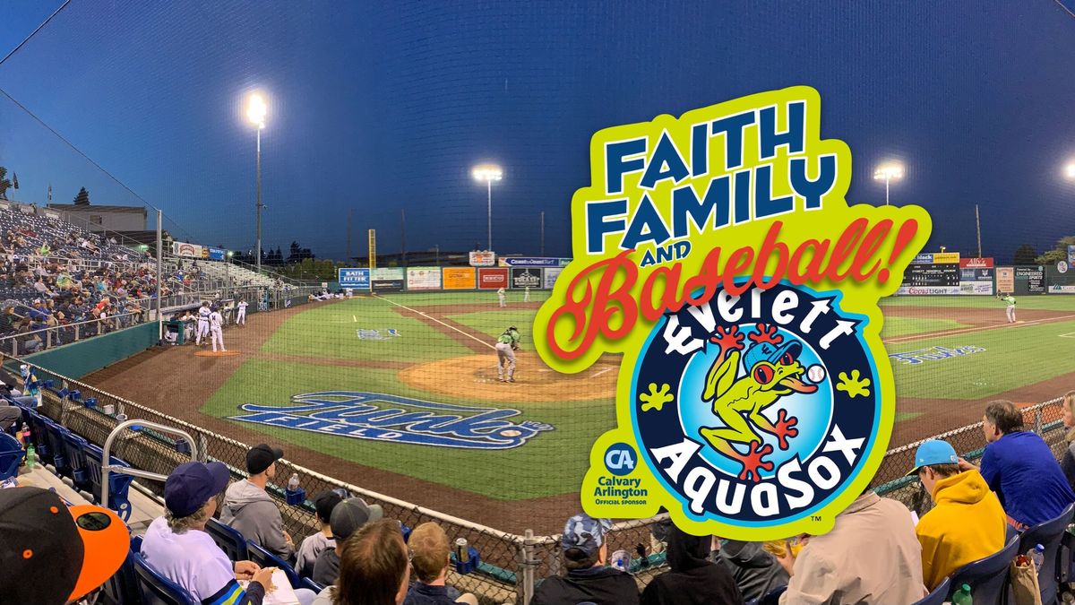 Faith & Family Night with the Everett AquaSox