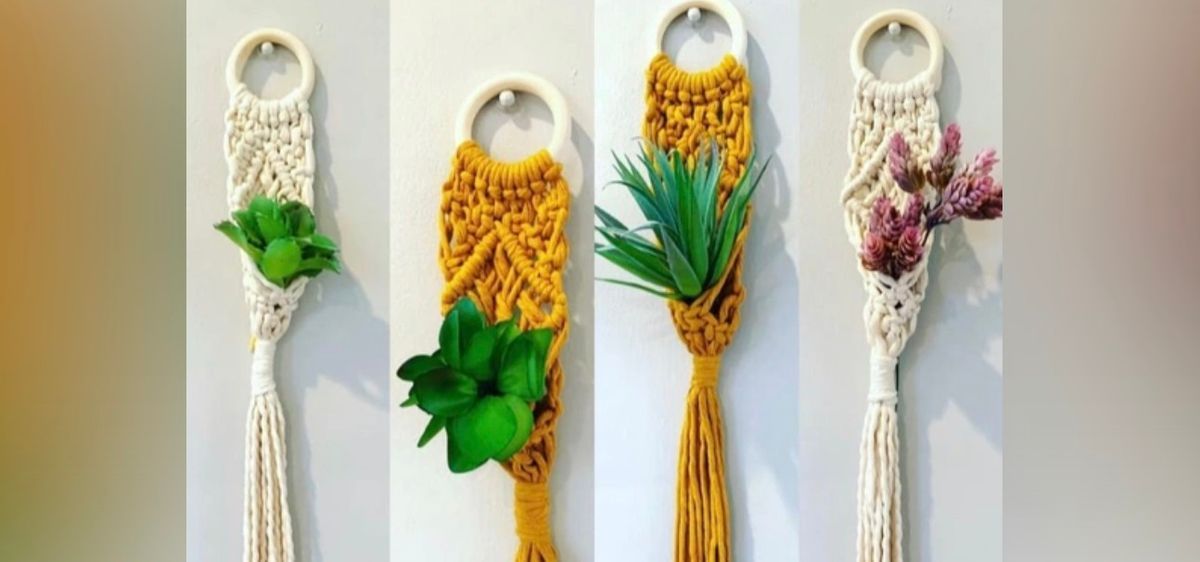 Macrame Plant Holder Workshop