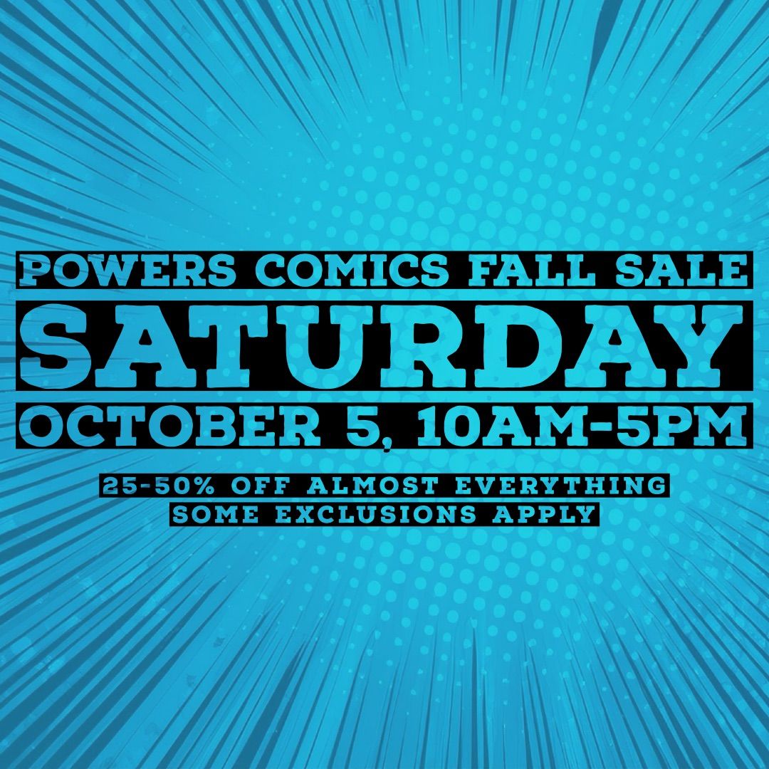 Powers Comics Fall Sale