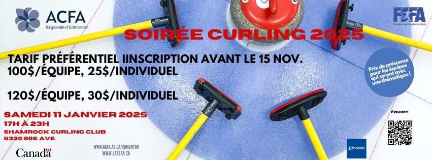 Soir\u00e9e Curling en fran\u00e7ais