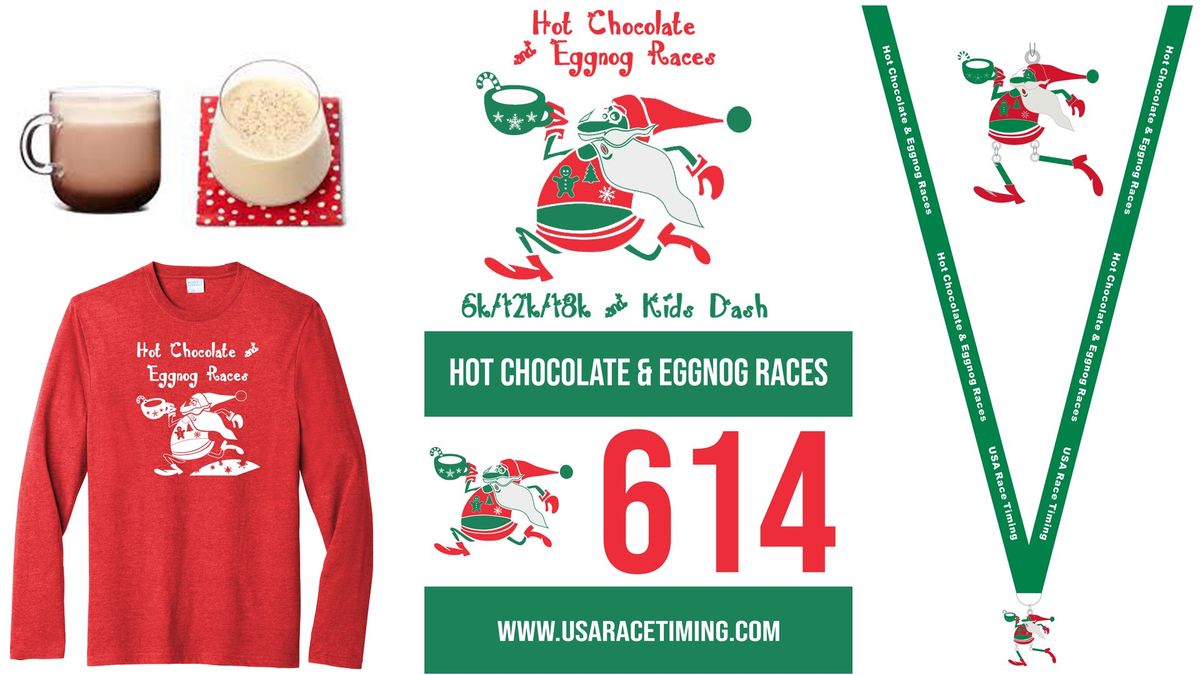 Hot Chocolate & Eggnog 10k, 5k, 1mi & Kids Dash