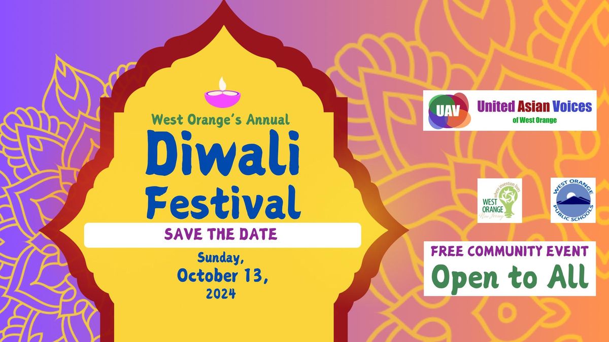 West Orange 3rd Annual Diwali Festival