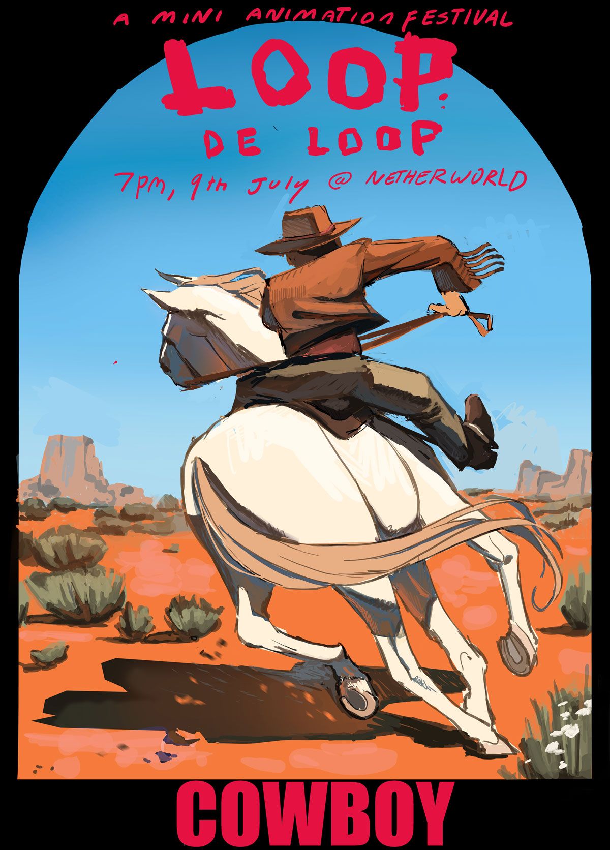 Loop de Loop Mini Animation Festival - Cowboy