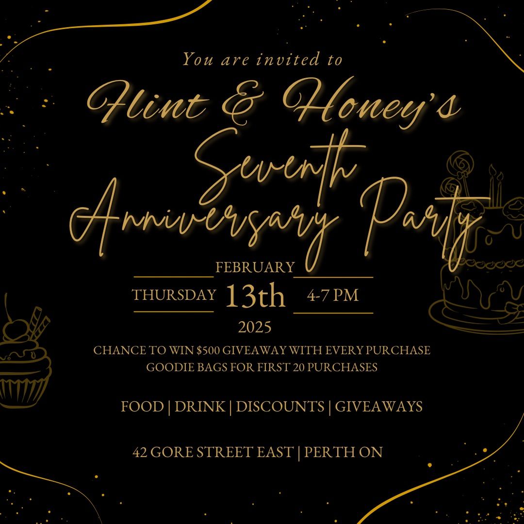 Flint and Honey\u2019s 7th Anniversary Party