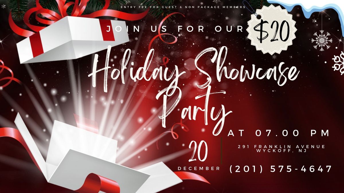 Holiday dance showcase party