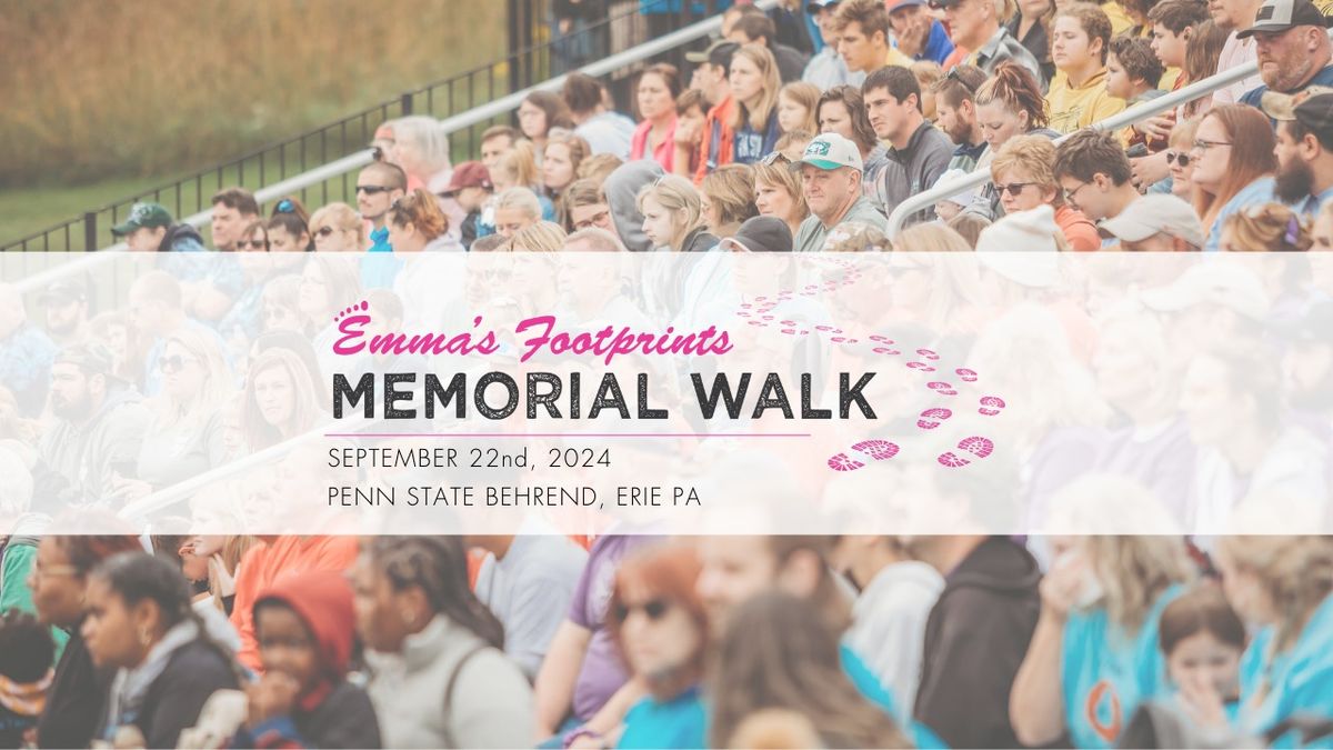 Emma's Footprints Memorial Walk ERIE PA